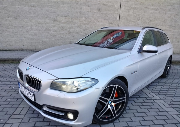 BMW Seria 5 cena 59900 przebieg: 370000, rok produkcji 2013 z Pniewy małe 301